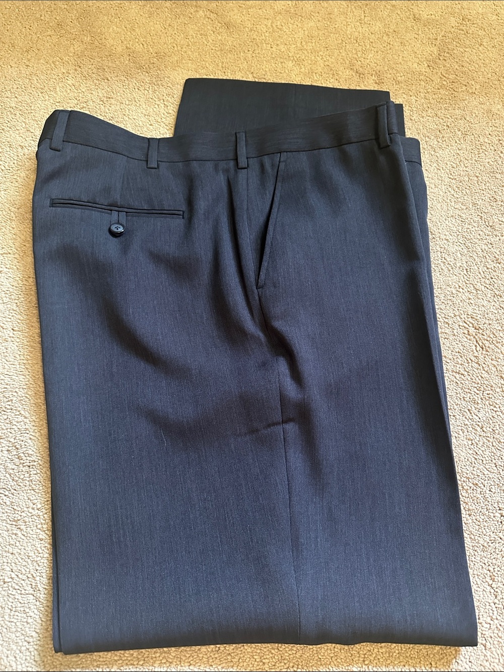 Perry Ellis Men's Dress Pants in Charcoal Gray